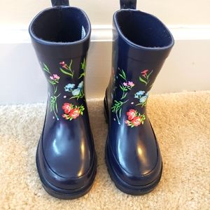 New Janie & Jack toddler girl rain boot